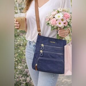 Calvin Klein Nylon Crossbody NWOT